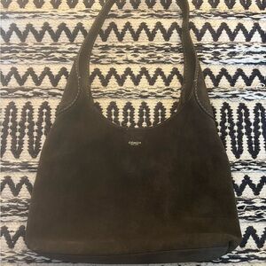 Coach Dark Green/ Olive Suede Women's Bag